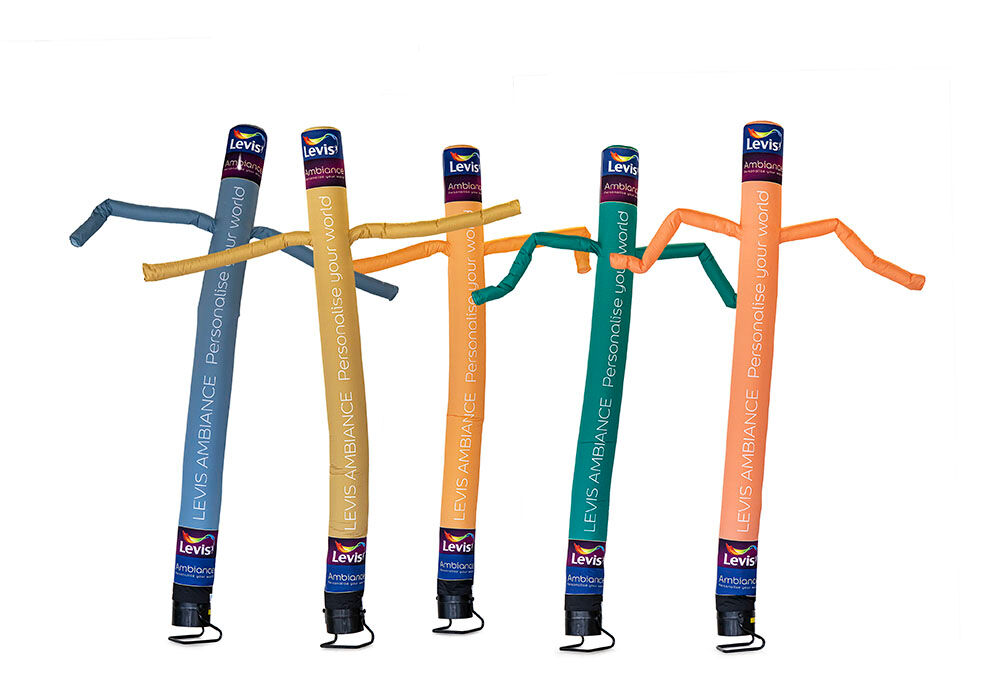 Kup nadmuchiwaną Levis Ambiance spersonalizowany skytube w JB Dmuchańce Polska. Zamów spersonalizowany skydancers w JB Dmuchańce Polska